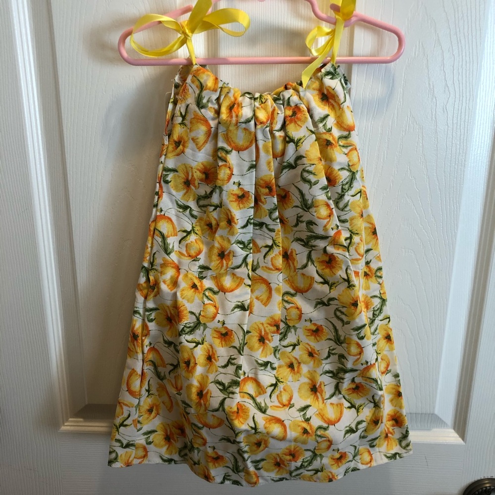 Floral poppy / poppies dress